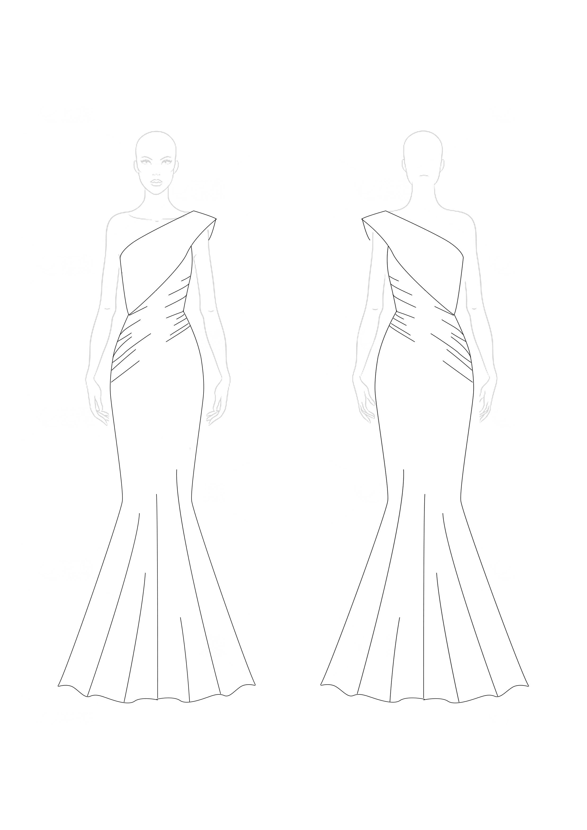 Formal Evening Sequin Dress Gold One-Shoulder Ruched Maxi Dress